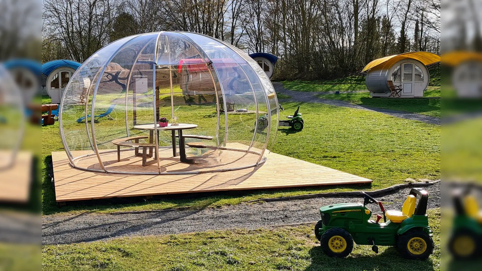 Frühlingsgedöns im Schmetterlingspark. (Foto: alaris Schmetterlingspark)