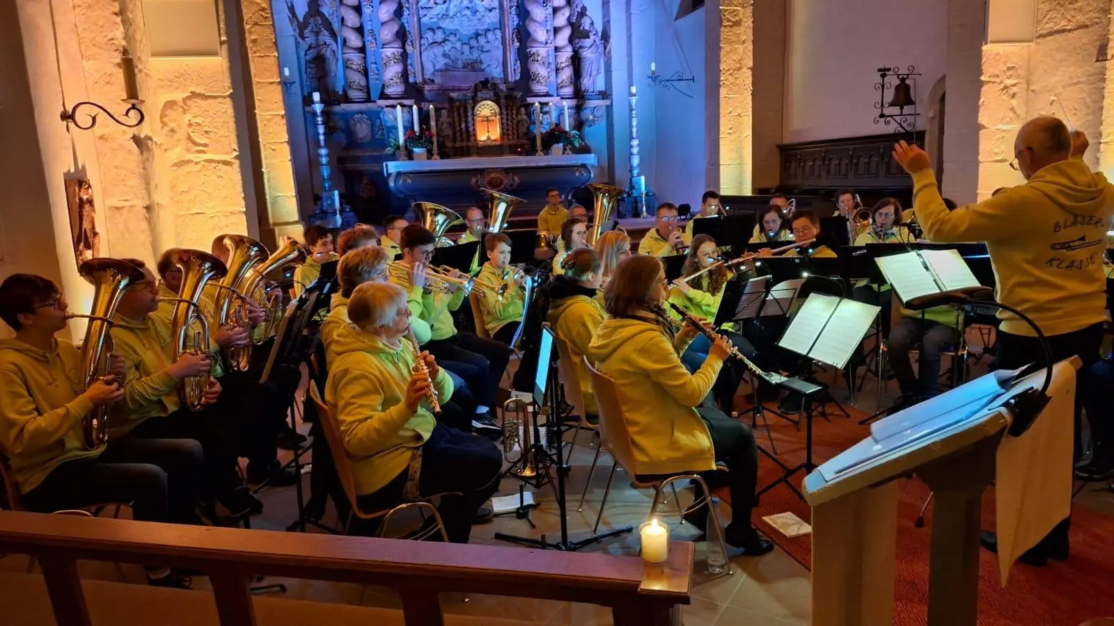 Bläserklasse Bad Driburg begeisterte bei LichtMomente 2025. (Foto: privat)