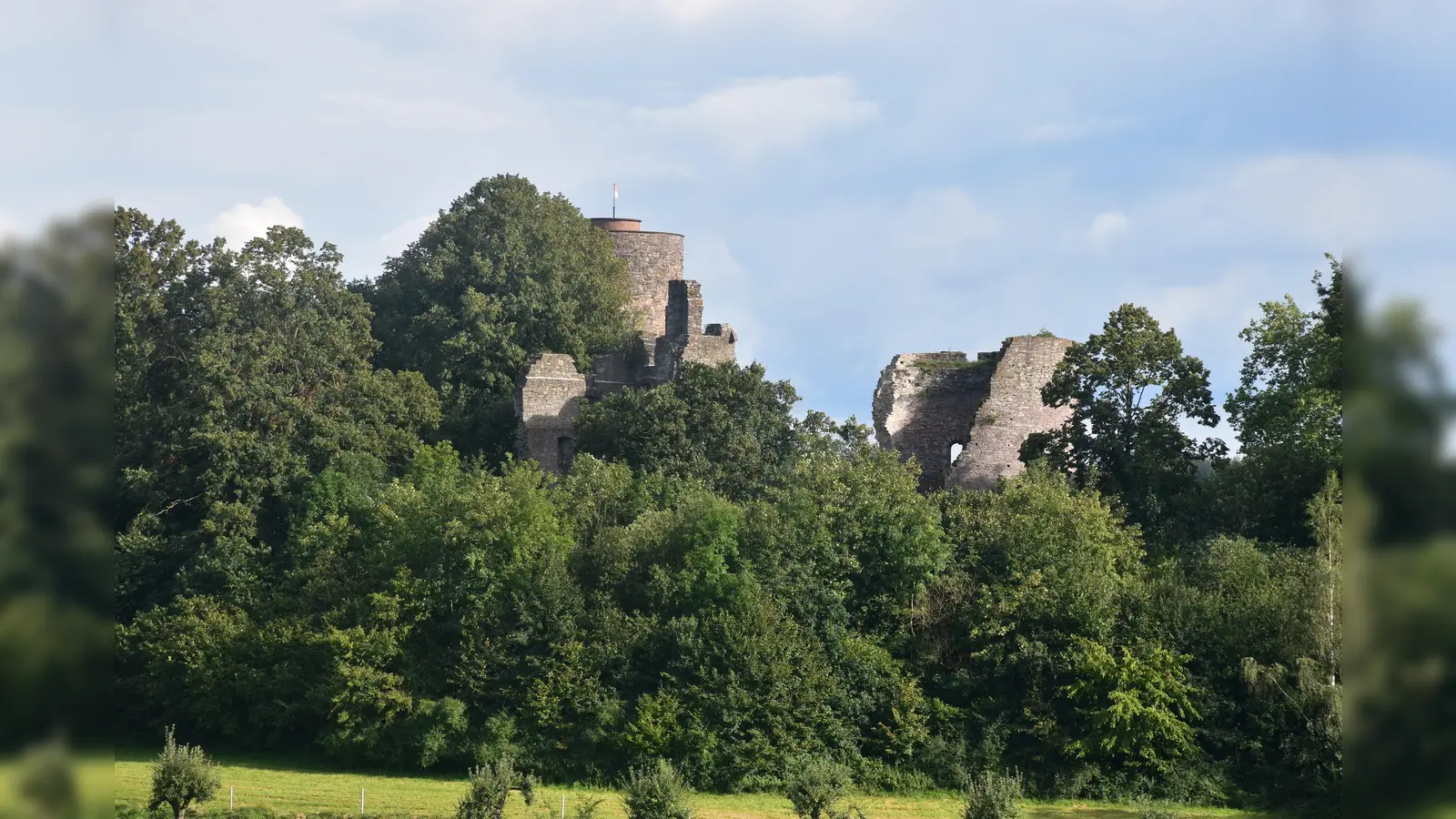 Rundgang auf der Krukenburg (Foto: Barbara Siebrecht)