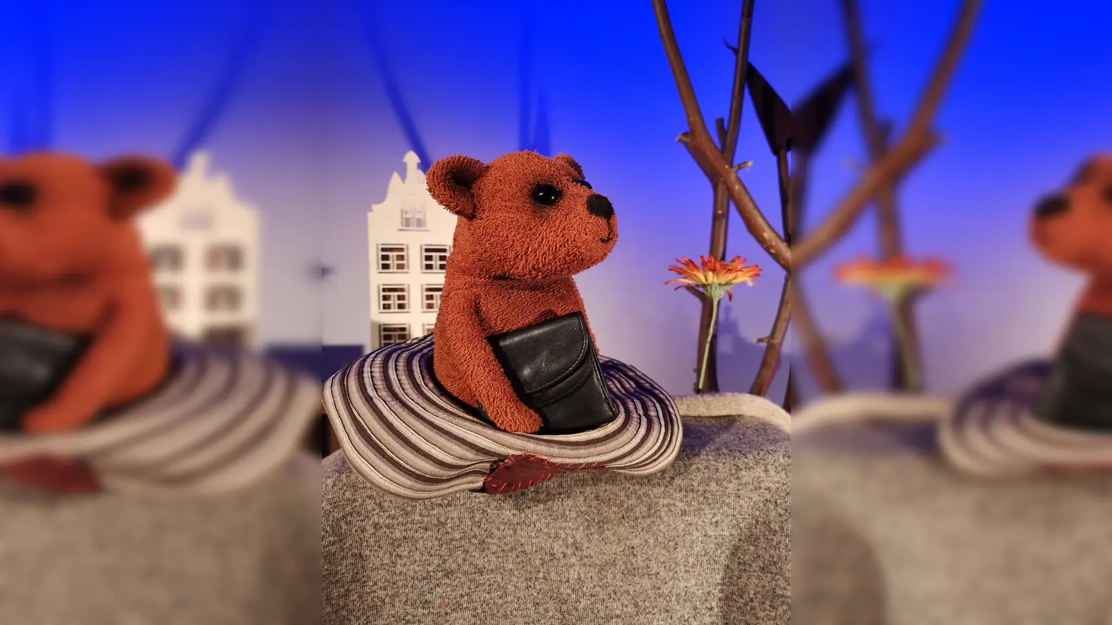 Theaterstück „Der kleine Bär geht einkaufen” zu Gast in Bad Karlshafen. (Foto: Kultursommer Nordhessen)