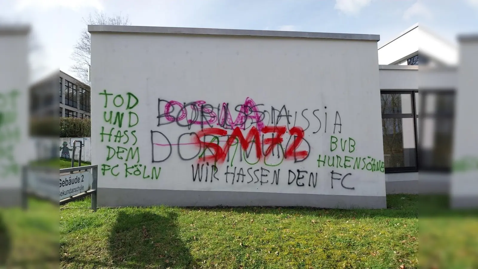 Farbschmiererei. (Foto: Stadt Beverungen)