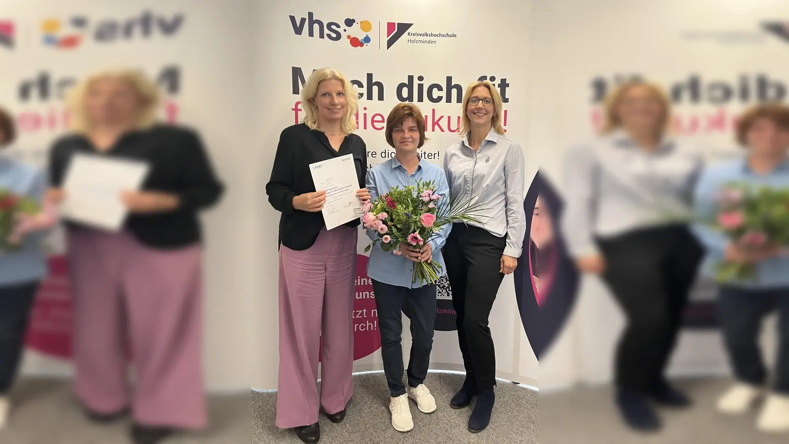Erfolgreiche Absolventin zur Managerin (XB) Betriebswirtschaft Doreen Diekmann. (Foto: privat)
