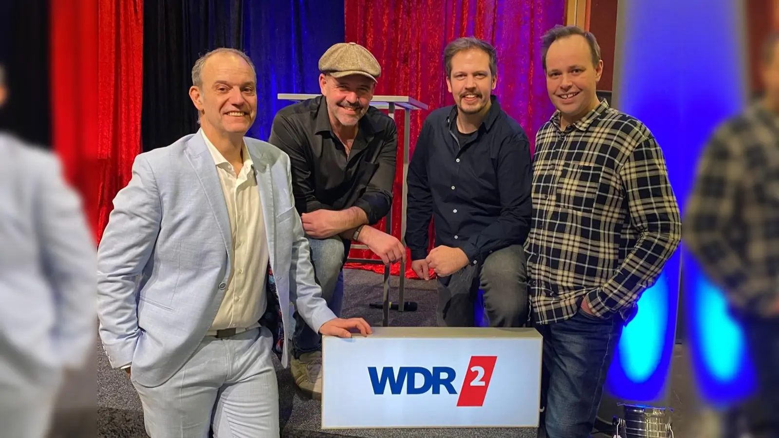 V.l.: René Steinberg, Doc Esser, Simon Hillebrand, Stefan Marx. (Foto: privat)