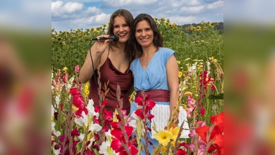 Janine &amp; Sophie Koeppen präsentieren eigene Songs sowie Pop- und Rockklassiker beim Musikfestival auf der Teichwiese. (Foto: Kunst- und Kulturverein Neuhaus)
