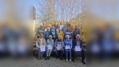 Gruppenbild der Geehrten. (Foto: privat)