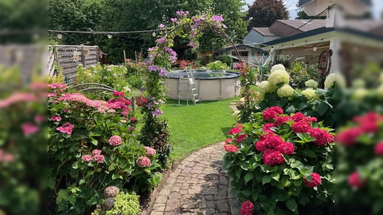 Garten der Familie Hoffmann (Foto: Familie Hoffmann)