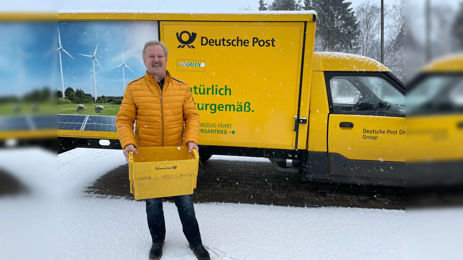Friedhelm Kreß hat auch sein letztes Päckchen mit viel Freude in Nieheim ausgetragen. (Foto: privat)