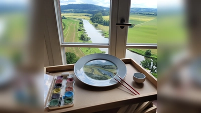 Landschaften auf Porzellan erleben und selbst gestalten. (Foto: privat)