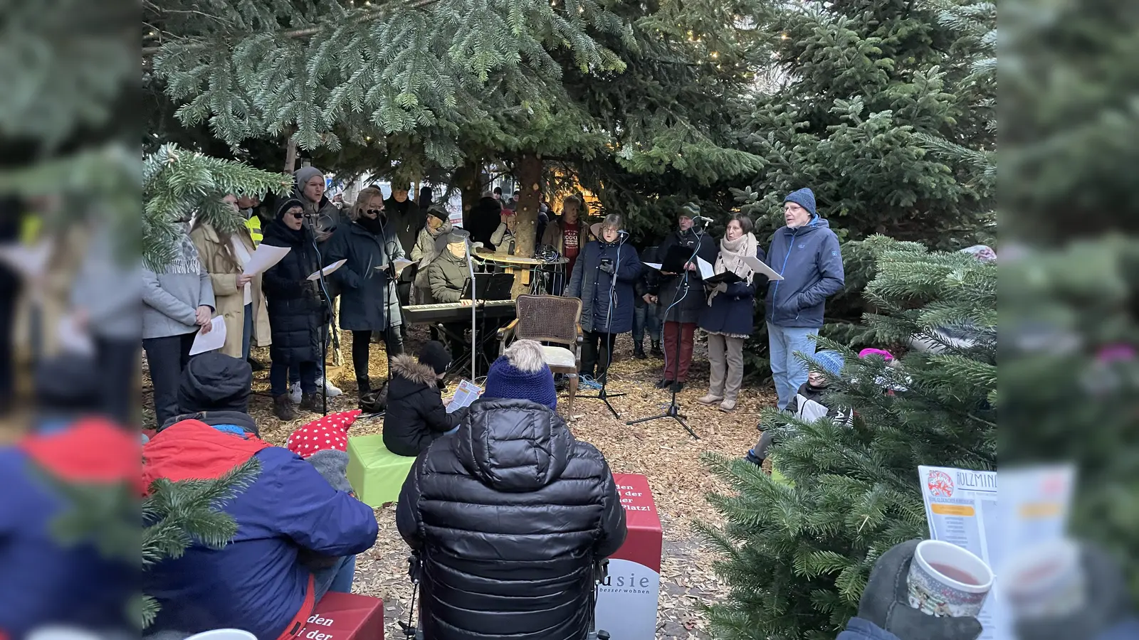 Das Rudelsingen auf dem Weihnachtsmarkt geht in seine dritte Runde. (Foto: privat)