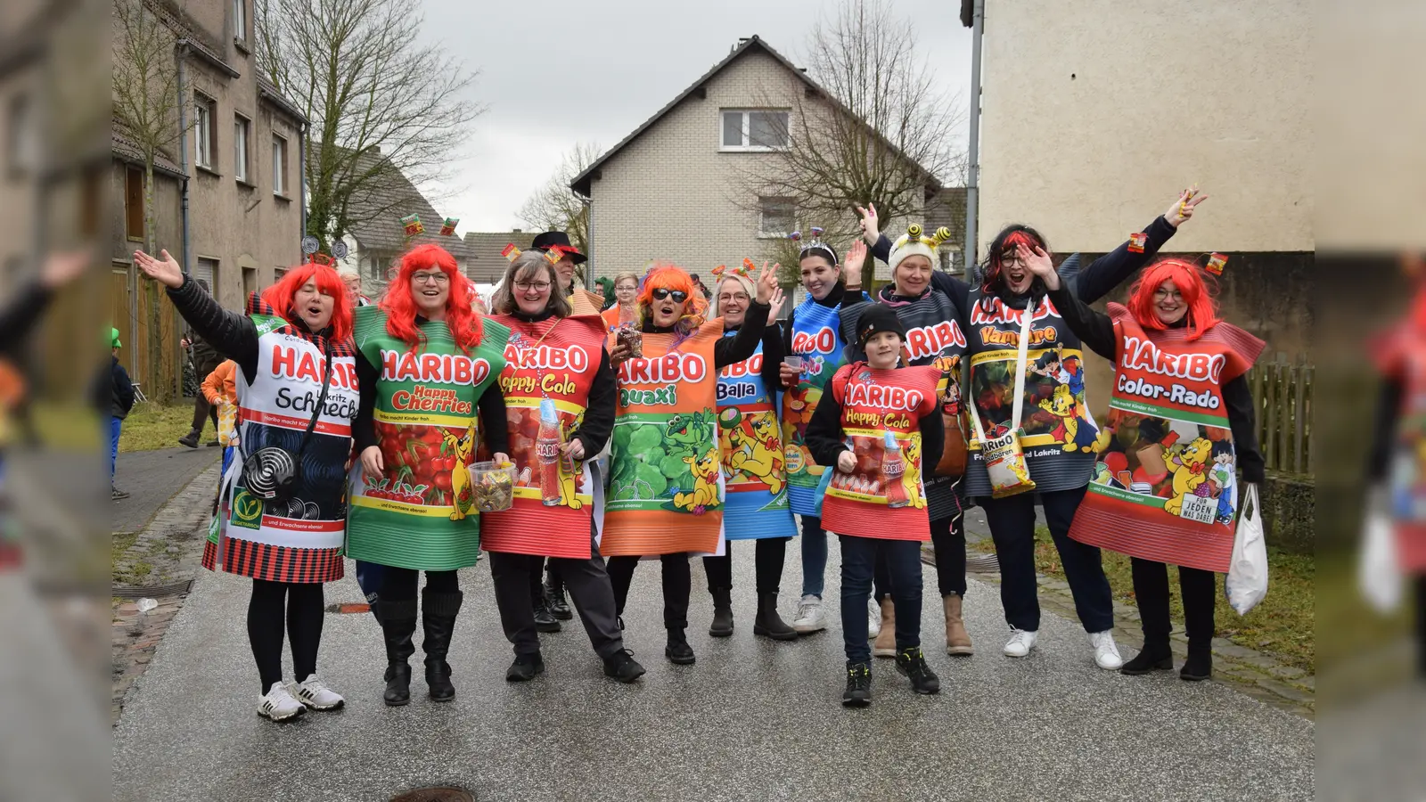 Straßenkarneval erobert Höhendorf. (Foto: Marc Otto)