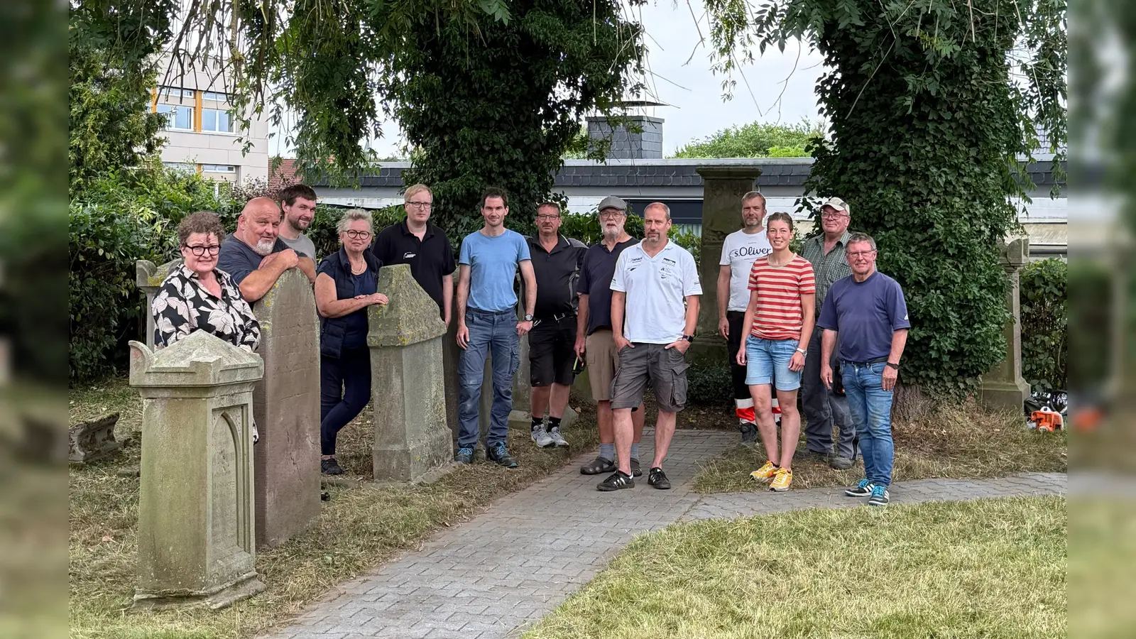 Auf dem jüdischen Friedhof. (Foto: privat)