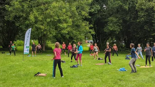 Sport im Park (Foto: Kreissportbund Höxter)