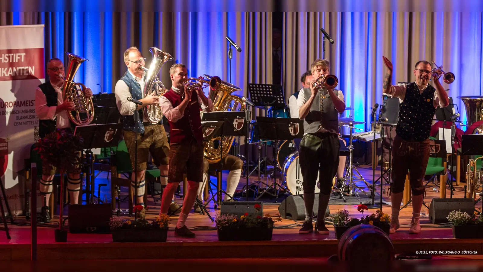 Die Hochstiftmusikanten. (Foto: W. Boettcher)