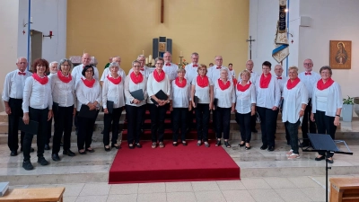 Der Gesangverein Eintracht Ovenhausen feierte das 75-jährige Jubiläum des Gemischten Chores. (Foto: privat)