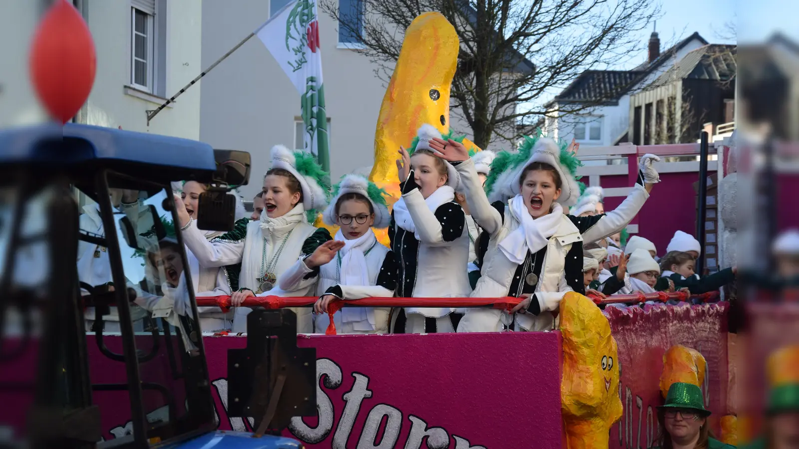 Auf Steinheims Straßen gings mal wieder besonders lustig zu. (Foto: Marc Otto)