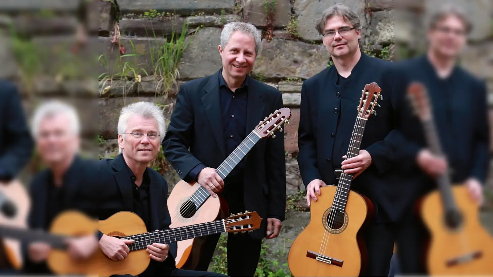 Markus Bartke, Jörg Schmidt und Hermann Beuchert  sind das Cassalla Gitarrentrio. (Foto: Michael Schaefer)