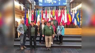 Die RK Meimbressen beim Besuch des Europäischen Parlaments in Straßburg. (Foto: Marc Otto)