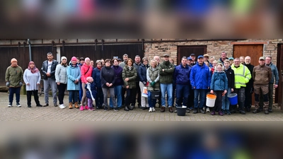 Die erfolgreichen Akteure des Umwelttages beim Abschluss in der Kulturscheune. (Foto: Markus Schmitt)