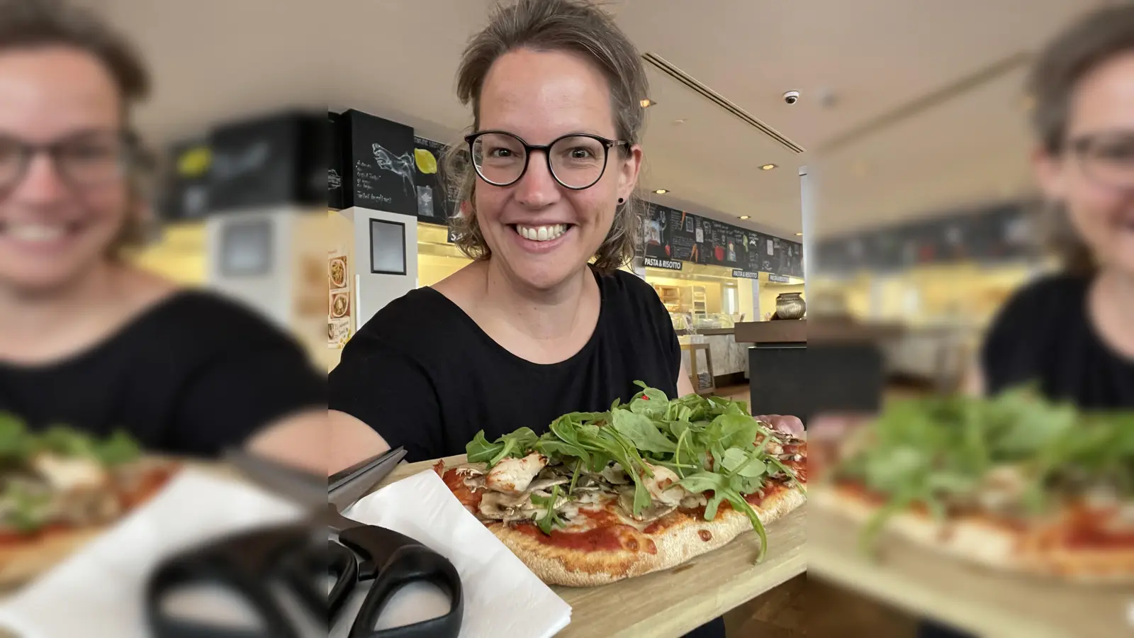 Beim ersten Workshop zaubern die Jungköchinnen und Jungköche mit Ina Hartmann eine gesunde Pizza und eine genauso leckere Nachspeise. (Foto: Ina Hartmann)