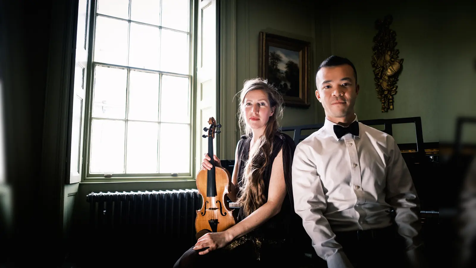 Philippa Mo (Violine) und Albert Lau (Piano). (Foto: G.Carpenter)