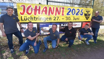 Freuen sich auf Johanni (v.l.): Hans-Jürgen Mischer, Tobias Brenneke, Andreas Pieres (1. Vorsitzender), Jan Meier (Festwirt), Christian Temme und Bernd Gröne (Festausschuss). (Foto: Thomas Kube)