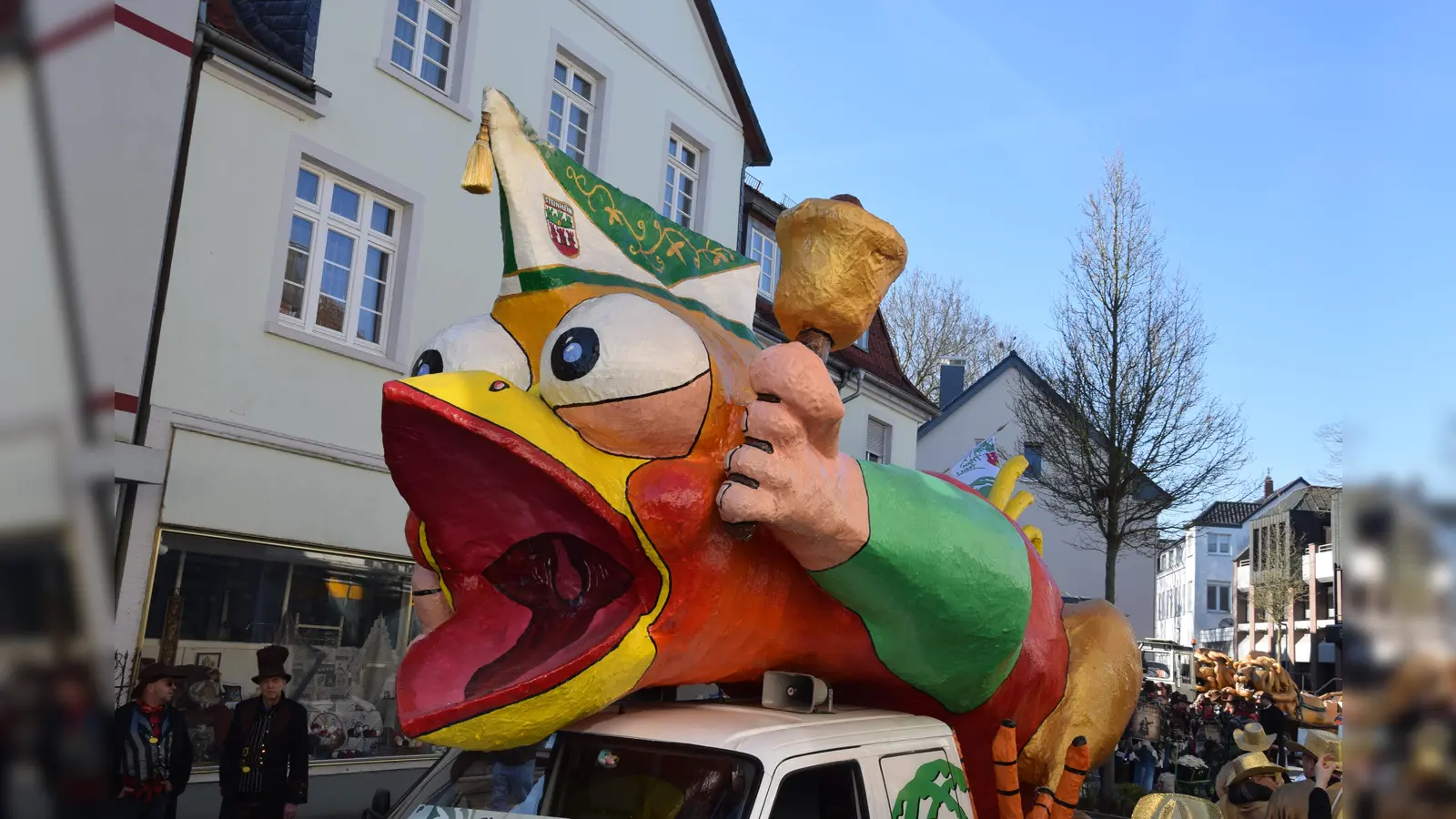 Auf Steinheims Straßen gings mal wieder besonders lustig zu. (Foto: Marc Otto)