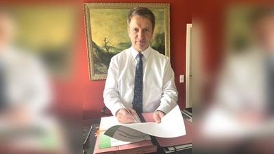 Landrat Michael Stickeln schreibt an Finanzminister Lindner und NRW-Ministerpräsident Wüst. (Foto: Kreis Höxter)