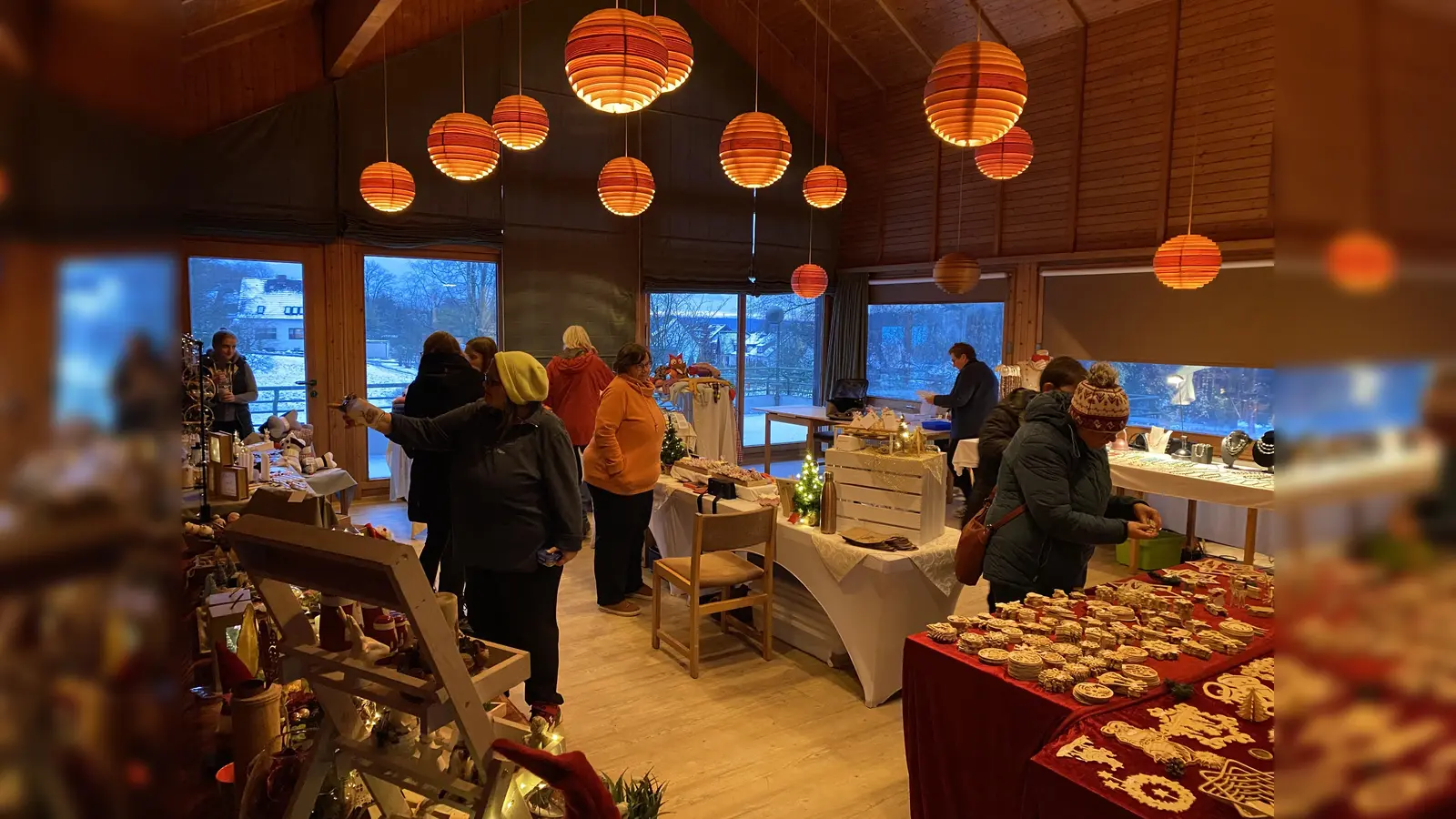 Großer Advents- und Weihnachtsmarkt in Silberborn. (Foto: privat)