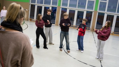 Kleiner Blick auf die ersten Proben zu Shrek. (Foto: Freilichtbühne Bökendorf e. V. | Jonas Fromme)