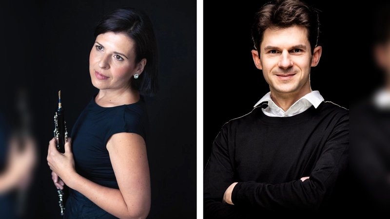 Agnes Grube und Dr. Roman Salyutov  (Foto: Beier / Toscanelli)