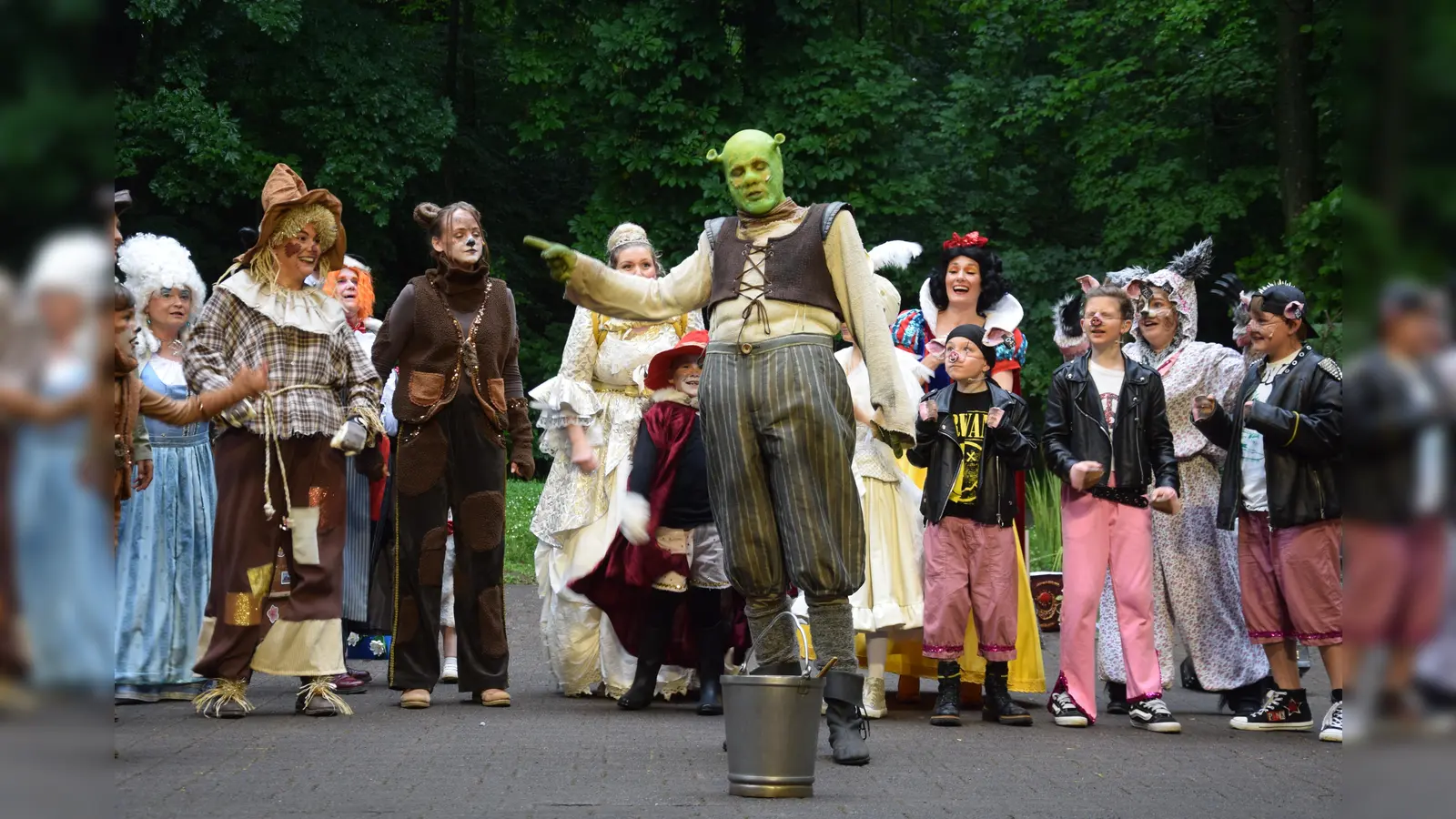 Impressionen vom Familienstück „Shrek - Das Musical”. (Foto: Marc Otto)