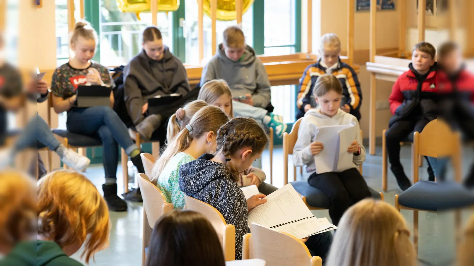 Blick in die Proben zum Kinderstück. (Foto: privat)