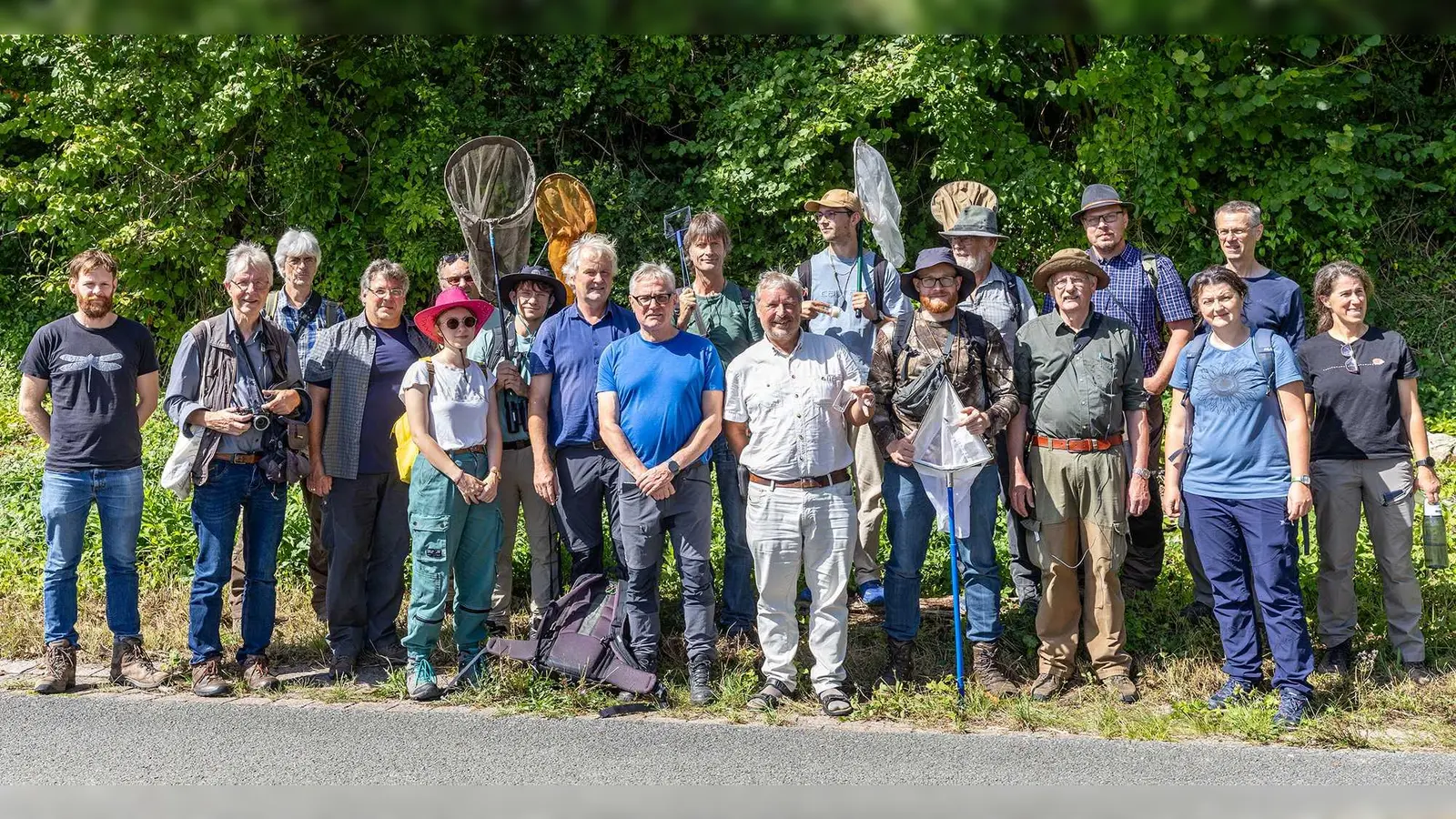 Gruppenbild der Exkursionsteilnehmer. (Foto: privat)