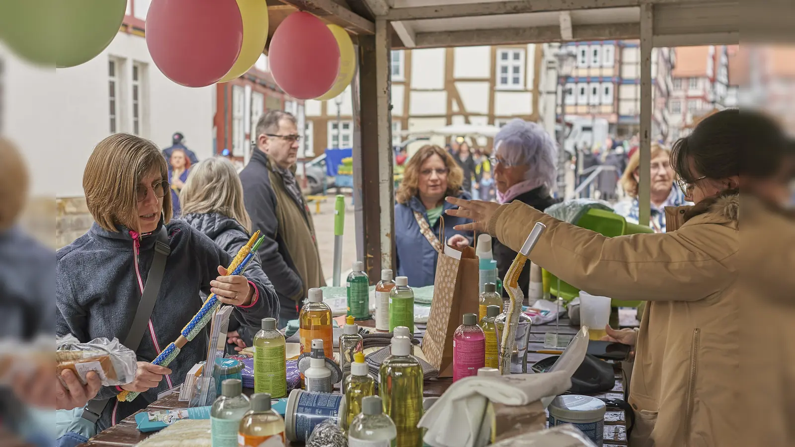 Viel los am kommenden Wochenende: Mit dem Würfelturmfest startet die Dornröschenstadt in die Stadtfestsaison – hier Bilder aus dem Jahr 2024. (Foto: Stefan Bönning)