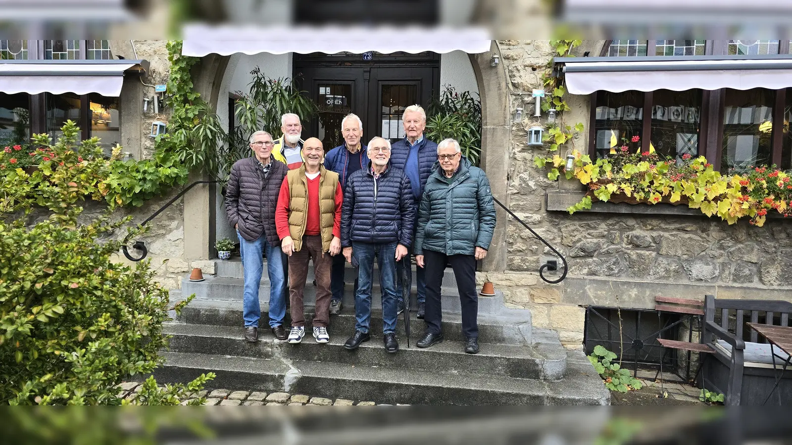 V.l.: Winfried Dommes, Klaus-Dieter Will, Rainer Ralph Purschke, Dr. Hermann Benz, Werner Wieneke, Franz Menne, Dr. Willi Klümpen (nicht im Bild Karl-Heinz Menne und Dr. Jörn Bücking). (Foto: privat)