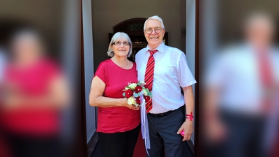 Ursula und Werner Hoppe als glückliches Paar. (Foto: Doris Dietrich)