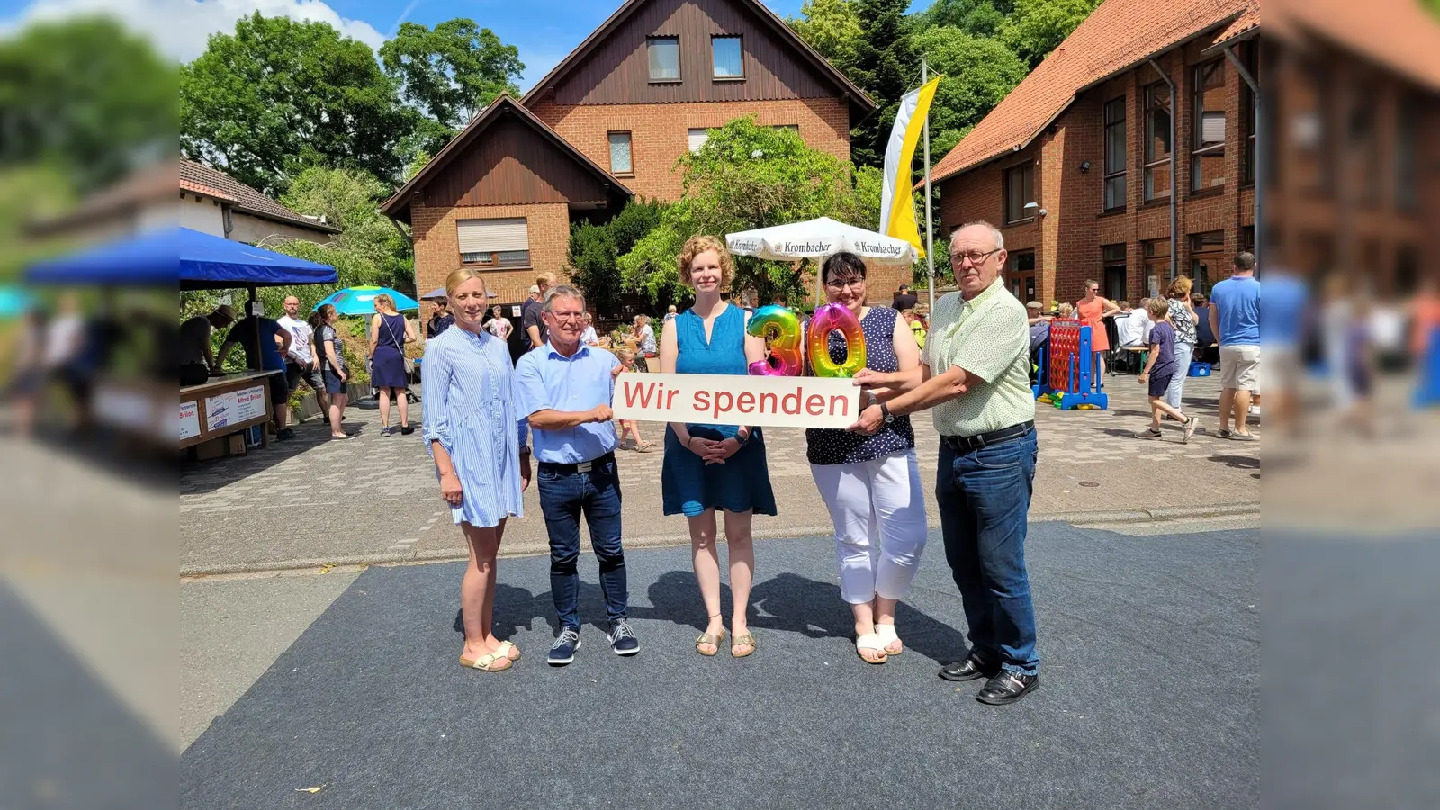 (v.l.) Olga Otto, Werner Dürdoth, Nicole Dürdoth, Martina Stüve und Rudi Söthe. (Foto: privat)