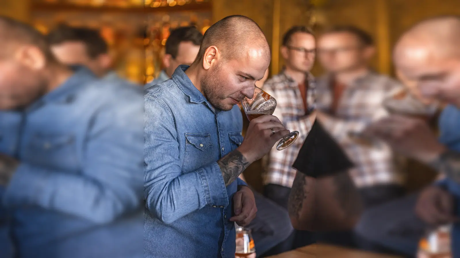 Biersommelier Felix Heidenreich führt das Biertasting durch. (Foto: privat)