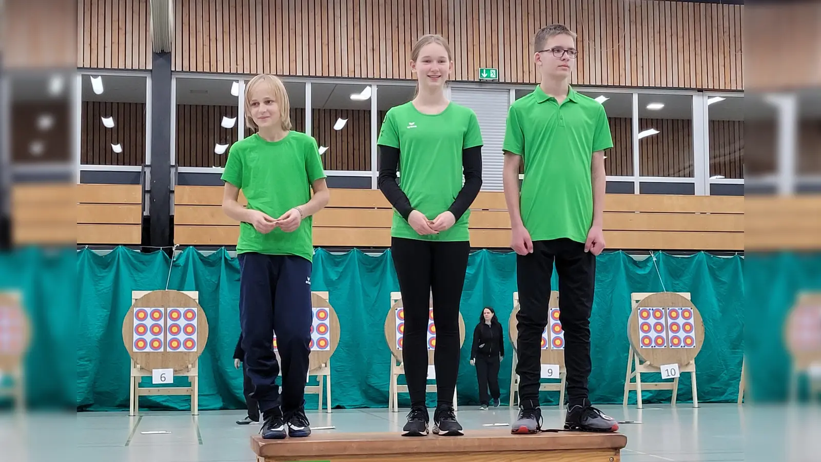 Erfolgreich (v.l.): Tobias Herrs, Stine Rogge und Jonas Vogelsang. (Foto: Schreiner)