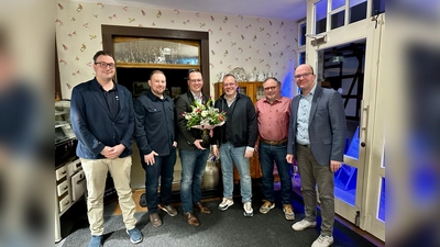 V.l.: Andreas Tebbe, Markus Härmens, Alexander Kleinschmidt, Bernhard Fischer, Rainer Schäfers, Andreas Oesselke. (Foto: privat)