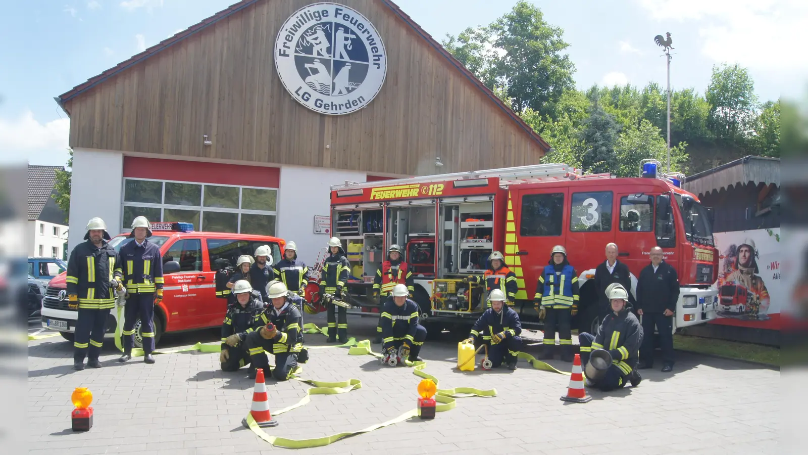 Die Löschgruppe Gehrden der Freiwilligen Feuerwehr Brakel feiert ihr 100-jähriges Jubiläum. (Foto: privat)