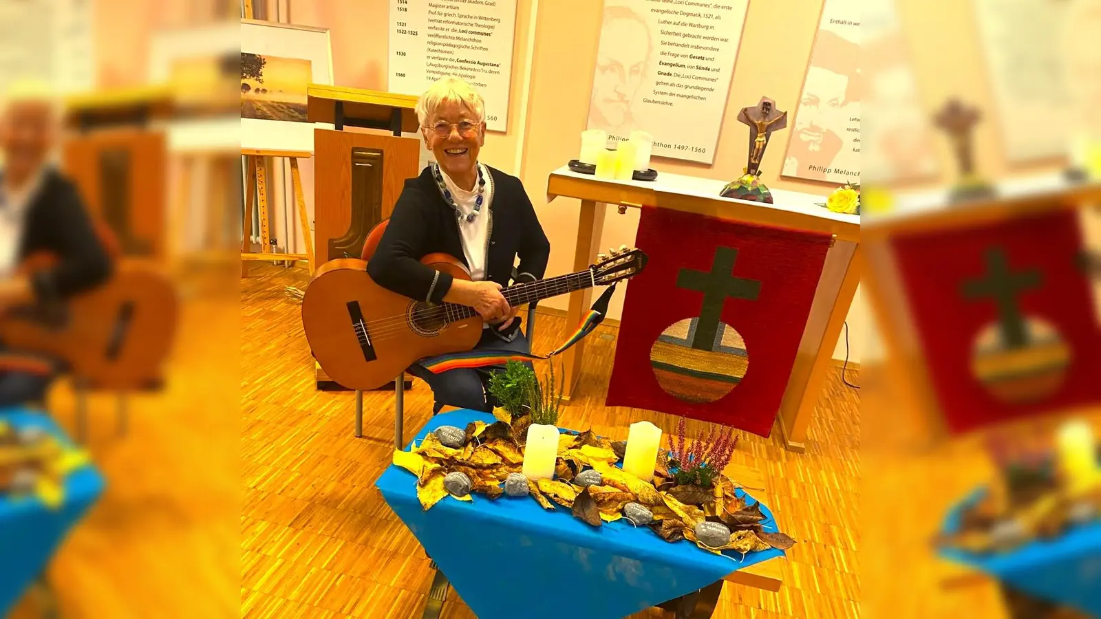 Erika Hauenschild im Philipp-Melanchthon-Zentrum (Foto: privat)