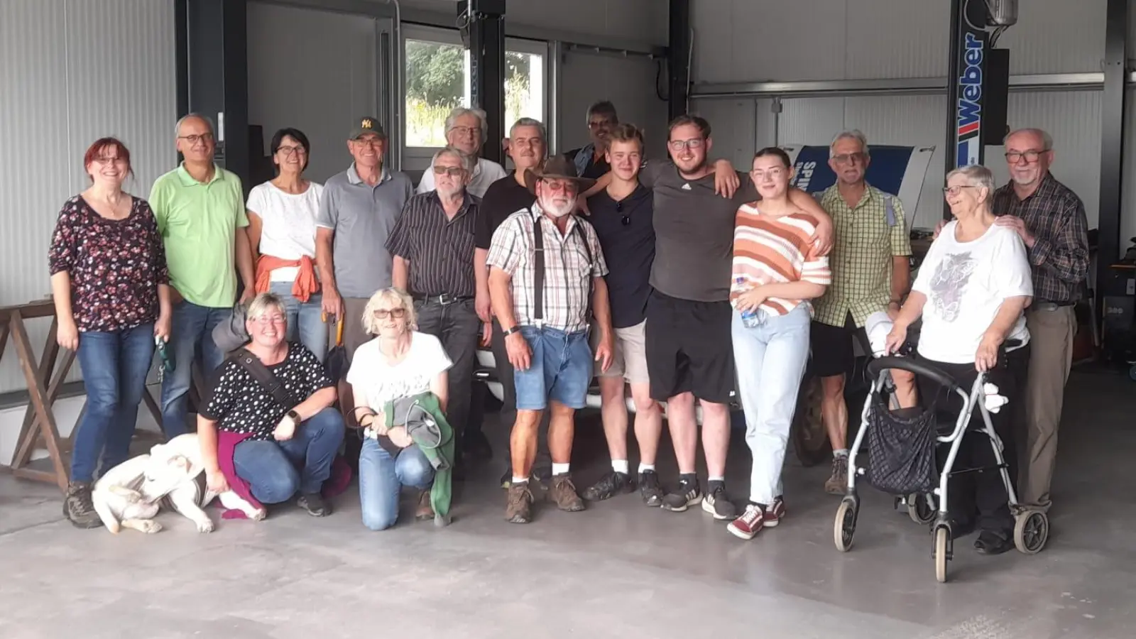 Die Wandergruppe (Foto: MSC Weser-Diemel)