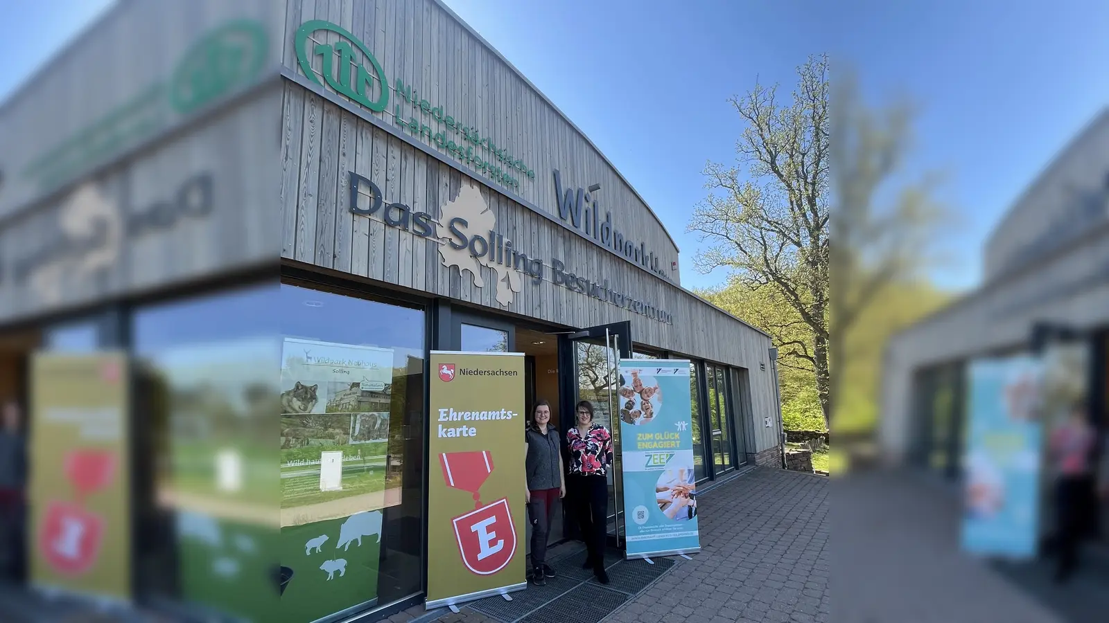 Schaufenster zum Ehrenamt im Wildpark Neuhaus. (Foto: privat)