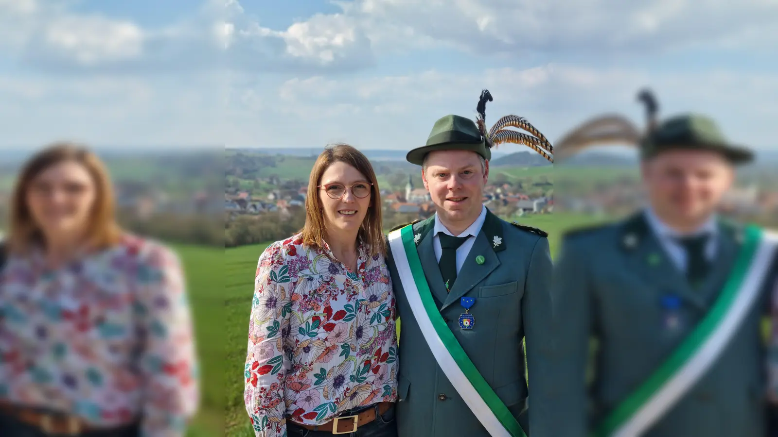 Königspaar Rudolf und Christine Berghane. (Foto: privat)
