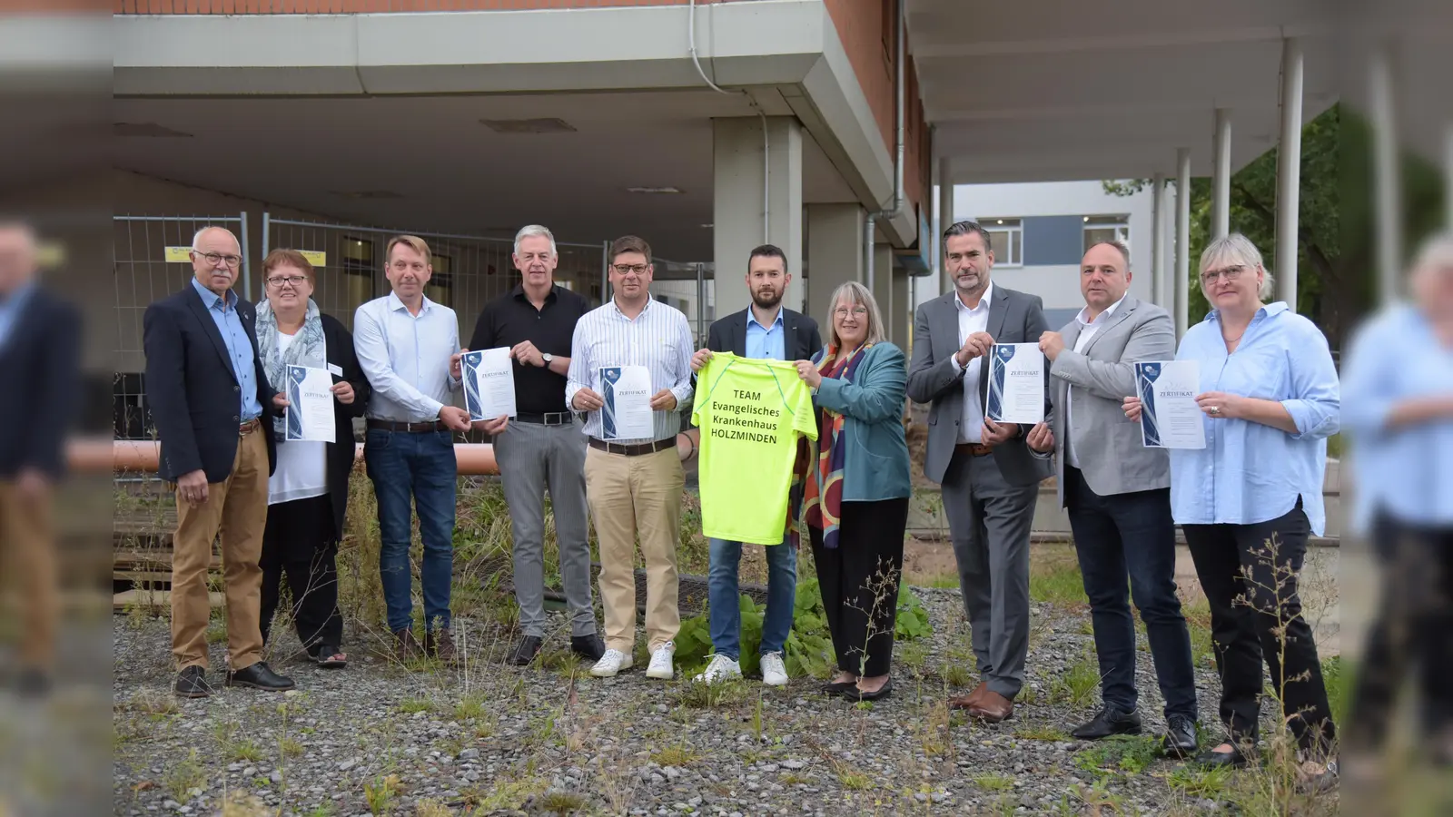 Charity-Aktion für das evangelische Krankenhaus Holzminden. (Foto: privat)