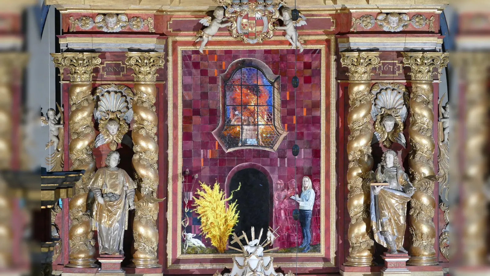 Hochaltarbild der ehemaligen Abteikirche Corvey  (Foto: c Pastoralverbund Corvey)