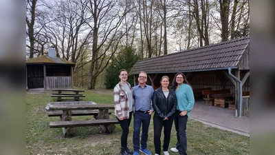Vanessa Koch, Nicoley Baubleis vom Landhaus Sollingshöhe, Nadine Wöller und Jasmin Chowhan-Paeßens fiebern der Veranstaltung entgegen. (Foto: Jasmin Chowhan-Paeßens)