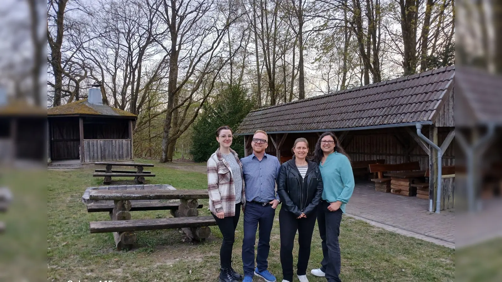 Vanessa Koch, Nicoley Baubleis vom Landhaus Sollingshöhe, Nadine Wöller und Jasmin Chowhan-Paeßens fiebern der Veranstaltung entgegen. (Foto: Jasmin Chowhan-Paeßens)