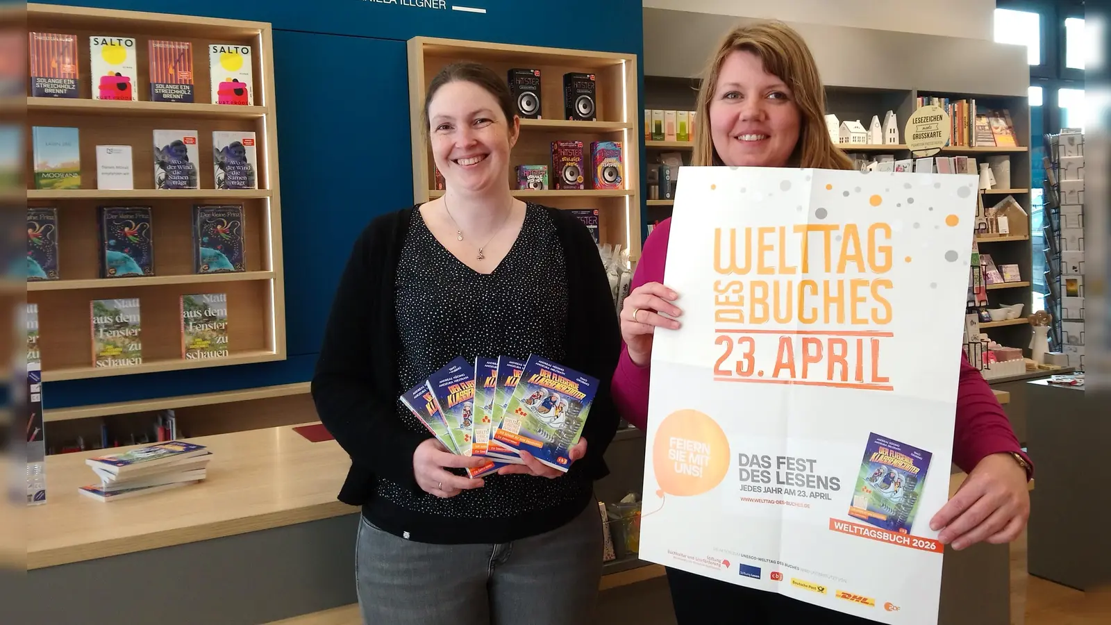 Inhaberin Daniela Illgner (links) und Anna Huysmans freuen sich auf die Schülerinnen und Schüler. (Foto: Doris Dietrich)